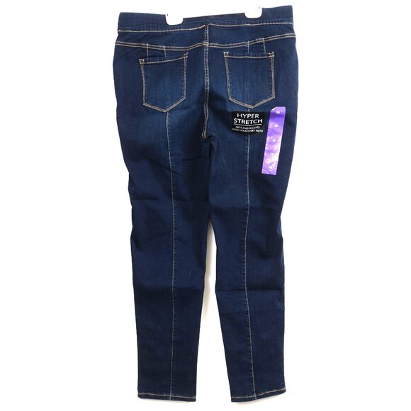 Nine West Skinny Uplifter Pull On Women's PLUS Size 16 Jeans Hyper Stretch Denim - Picture 1 of 8